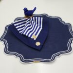 PORTA GUARDANAPO PÁSSARO AZUL ROYAL - Imagem 4