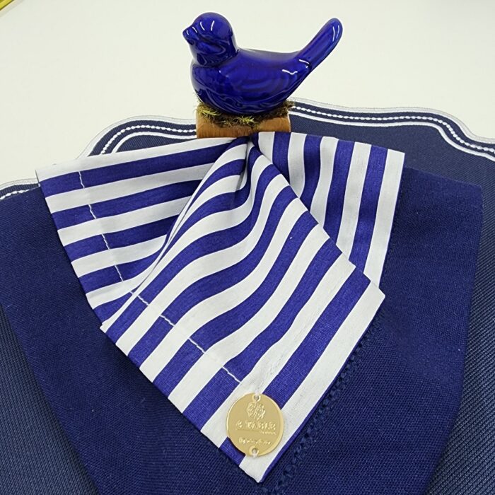 PORTA GUARDANAPO PÁSSARO AZUL ROYAL - Imagem 2