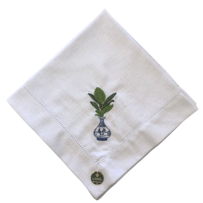 GUARDANAPO VASINHO AZUL - Imagem 1