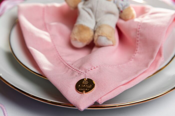 GUARDANAPO LINHO ROSA - Imagem 3