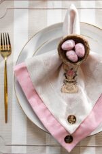 GUARDANAPO LINHO ROSA - Imagem 4