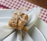 PORTA GUARDANAPO ROLHA DE VINHO