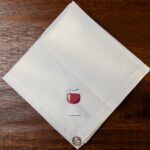 GUARDANAPO BORDADO WINE OFFWHITE