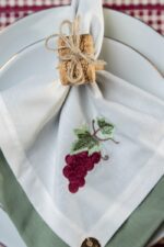 PORTA GUARDANAPO ROLHA DE VINHO - Imagem 2