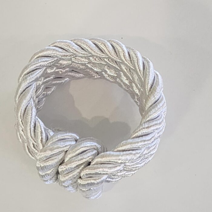 PORTA GUARDANAPO CORDÃO BRANCO - Imagem 2