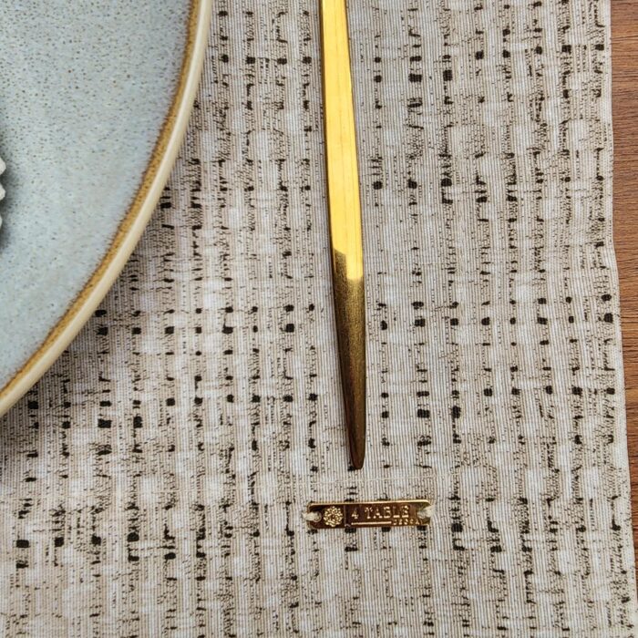 JOGO AMERICANO IMPERMEÁVEL TRAMA BEGE - Imagem 3