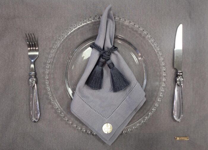 JOGO AMERICANO IMPERMEÁVEL CINZA - Imagem 4