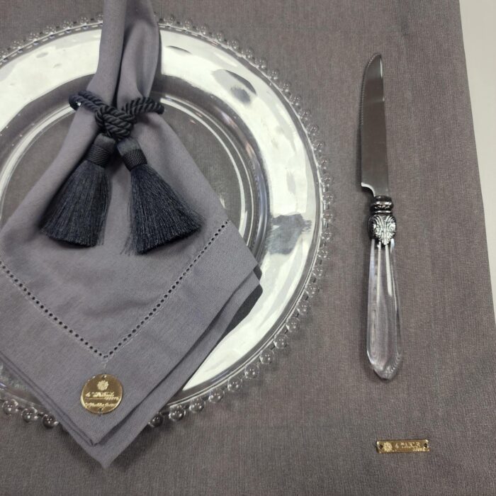 JOGO AMERICANO IMPERMEÁVEL CINZA - Imagem 5