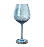 CONJ. TAÇAS BUBBLE AZUL EM ACRÍLICO