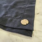 GUARDANAPO PRETO LINHO MISTO PONTO AJOUR - Imagem 3