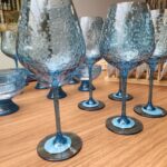 CONJ. TAÇAS BUBBLE AZUL EM ACRÍLICO - Imagem 3