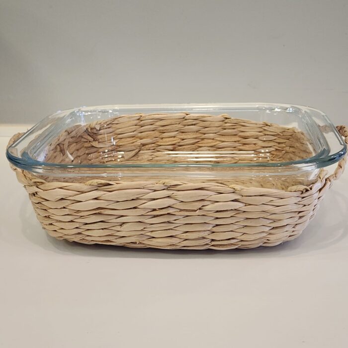 TRAVESSA DE VIDRO QUADRADA - Imagem 2