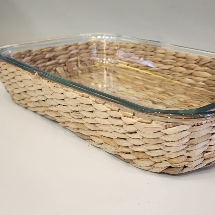 TRAVESSA DE VIDRO RETANGULAR - Imagem 1