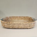 TRAVESSA DE VIDRO RETANGULAR COM PEGA - Imagem 3